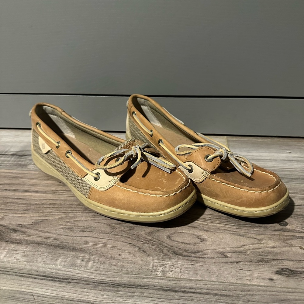 Sperry Women's Brown and Tan Loafers
